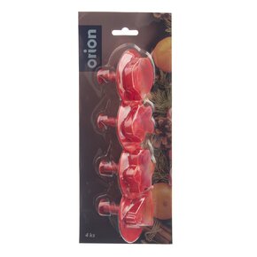 Vykrajovačka s piestom Vianoce 4 ks