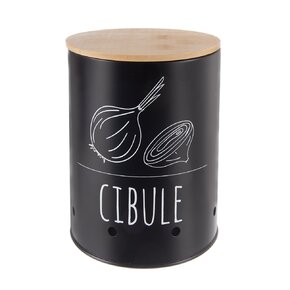 Dóza pr. 13 cm Cibuľa BLACK