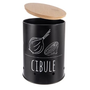 Dóza pr. 13 cm Cibuľa BLACK