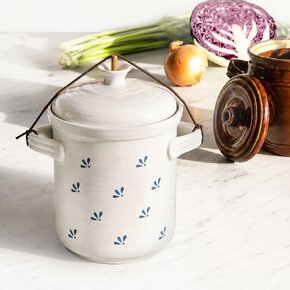 Nakladací hrniec na zeleninu MODROBIELA 2,8 l