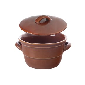 Hrniec na sadlo s vekom 0,7 l 