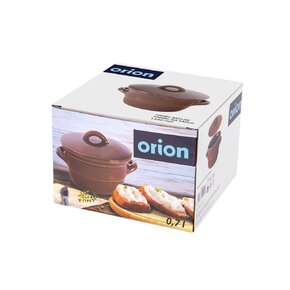 Hrniec na sadlo s vekom 0,7 l 