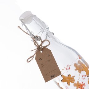 Fľaša s klip uzáverom PERNÍČEK 0,52 l