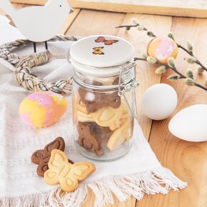 Dóza s klipovým uzáverom JAR motýľ 0,25 l