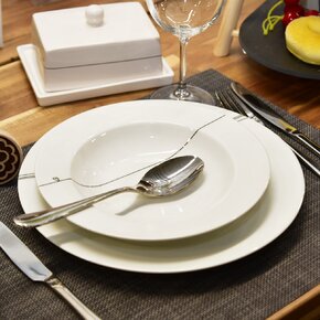 Plytký tanier SRDIEČKA pr. 27 cm