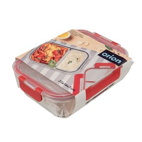 Zapekacia miska delená s vekom 21x16x7 cm