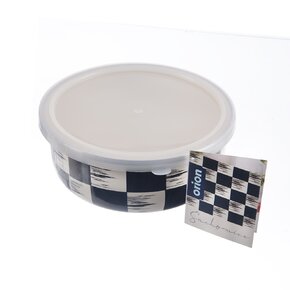 Miska ŠACHOVNICA Lem s vekom pr. 17 cm