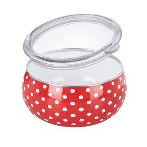 Miska BODKA Lem s viečkom pr. 15,5 cm