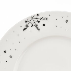 Dezertný tanier VLOČKA pr. 20 cm