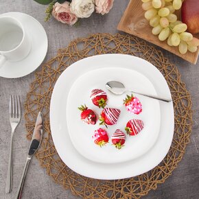 Dezertný tanier LUNA 20x20 cm