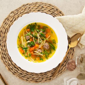 Jedálenská sada MONA vlnky 18 dielov