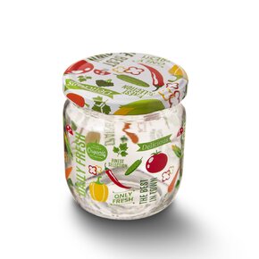 Zavárací pohár s viečkom 0,425 l