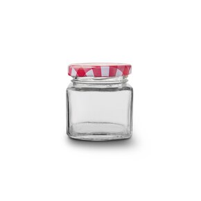 Zavárací pohár s viečkom 0,075 l 4 ks