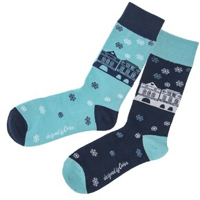 Darčekový pohár s ponožkami DOMKY