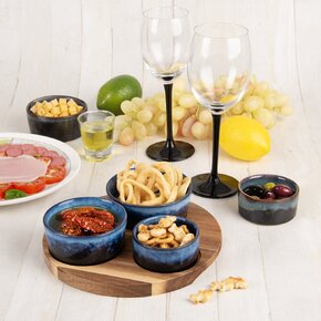 Servírovacie misky s táckou