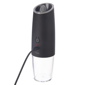 Akumulátorový mlynček na korenie s LED osvetlením