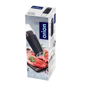 Akumulátorový mlynček na korenie s LED osvetlením