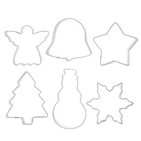 Vykrajovačky SNEHULIAK sada 6 ks