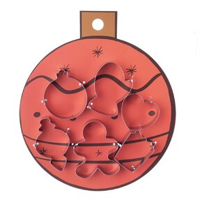 Vykrajovačky Vianočná ozdoba 6 ks