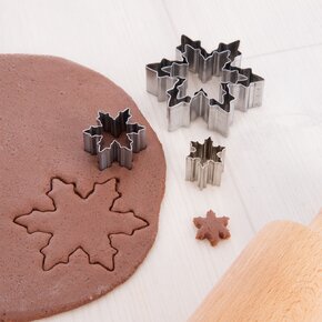 Vykrajovačka hviezda VLOČKA 4 ks