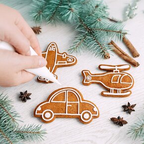 Vykrajovačka zem-vzduch sada 3 ks