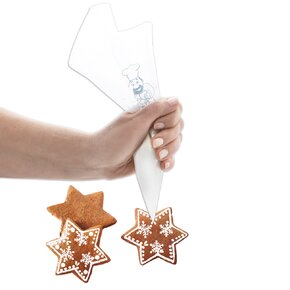 Zdobiace vrecko 34,5 cm 20 ks