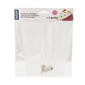 Cukrárske vrecko 30 cm s 2 špičkami, sada