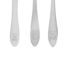 Jedálenské detské príbory medvídek 3 diely