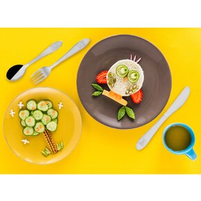 Jedálenské detské príbory medvídek 3 diely