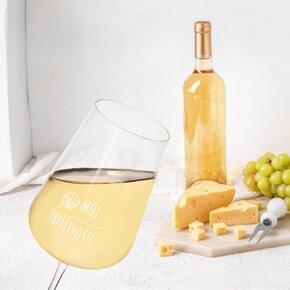 Pohár na víno Môj pohár trpezlivosti 0,45 l 1 ks
