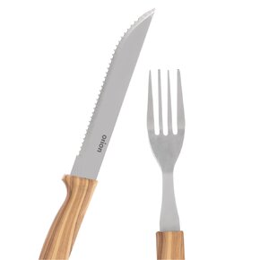 Steak set nôž s vidličkou