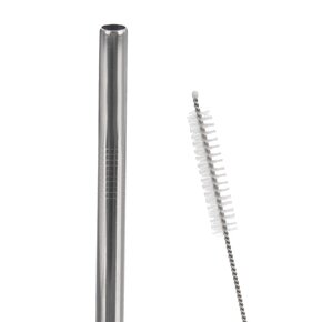 Nápojová slamka na smoothie 4 ks s kefkou