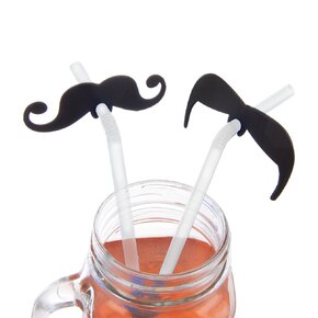 Nápojová slamka opakované použitie fúzy 5 ks