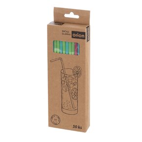 Nápojová slamka opakované použitie 50 ks