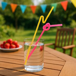 Nápojová slamka opakované použitie 50 ks