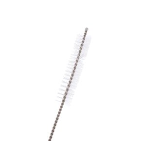 Slamka borosil. sklo nápojová 12 ks 20 cm+kefka