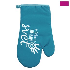 Kuchyňská chňapka S TEBOU MĚ BAVÍ SVĚT