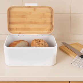 Chlebník WHITELINE 30x19,5x14,5 cm