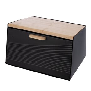 Chlebník BLACK 35,5x21,5x21 cm