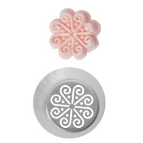 Zdobiaca špička kvetina