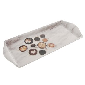 Servírovacia tácka káva 39,5x16,5 cm