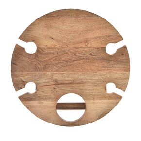 Pikniková tácka-stolík MANGO pr. 39,5 cm, v. 24,5 cm