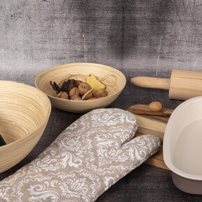 Kuchynská chňapka s magnetom Beige