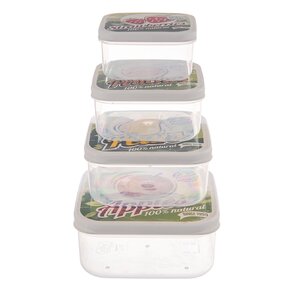 Box na desiatu ovocie 4 ks