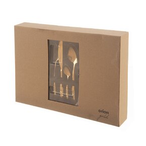 Jedálenské príbory Gold 24 dielov