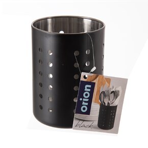Stojan na príbory BLACK pr. 9,3 cm