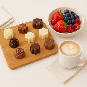 Forma na čokoládu kvetinky