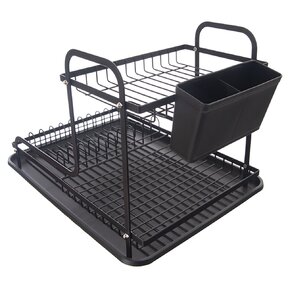 Odkvapkávač na riad RADKA s podnosom 2 poschodia