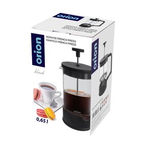 Kanvica french press BLACK 0,65 l