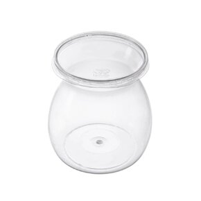 Pohárik s viečkom na dezert 0,17 l 6 ks